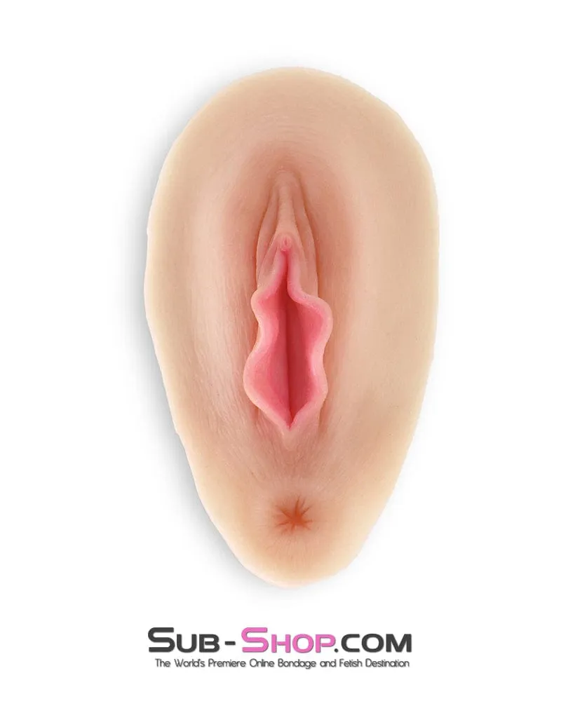 0831DL  Realistic Silicone Feminizing Prosthetic Sissy or Crossdresser Vagina