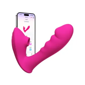 10 Sucking Modes G-Spot Stimulation Wearable Sucking Vibrator