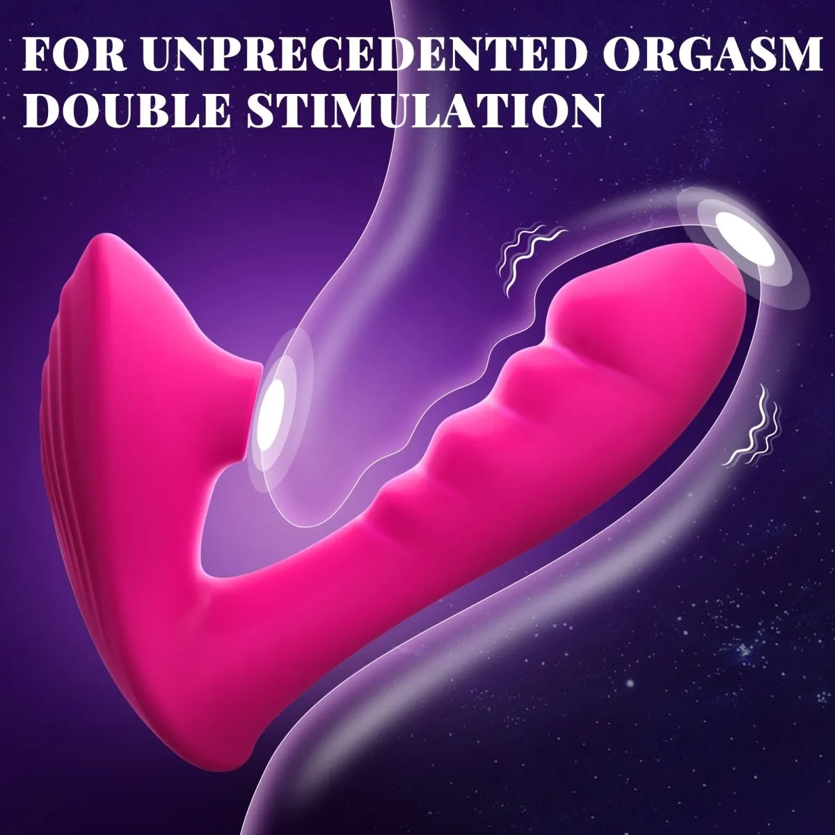 10 Sucking Modes G-Spot Stimulation Wearable Sucking Vibrator