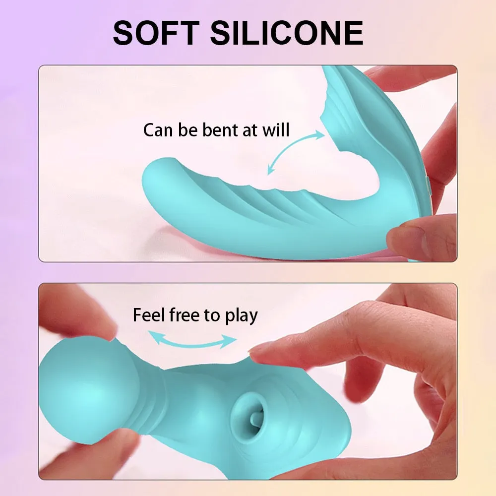 12 Speeds Vagina Sucking Vibrator  Clitoris Stimulator