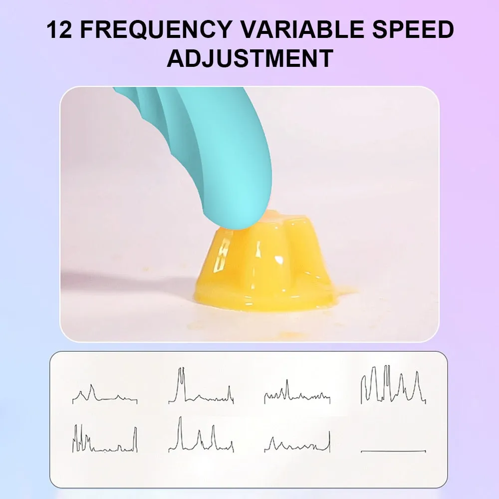 12 Speeds Vagina Sucking Vibrator  Clitoris Stimulator