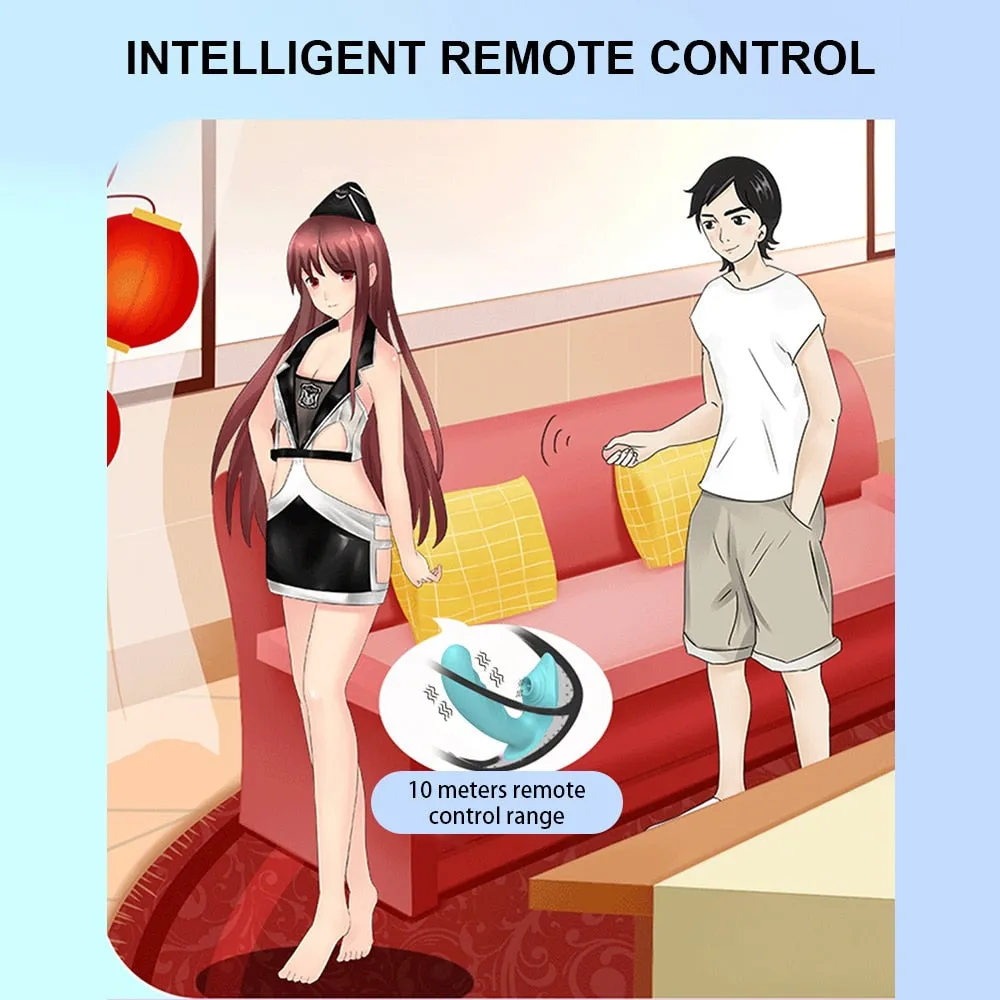 12 Speeds Vagina Sucking Vibrator  Clitoris Stimulator