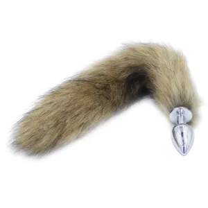 14 6 Colors Fox Tail Metal Plug