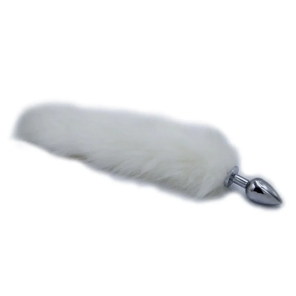 14 6 Colors Fox Tail Metal Plug