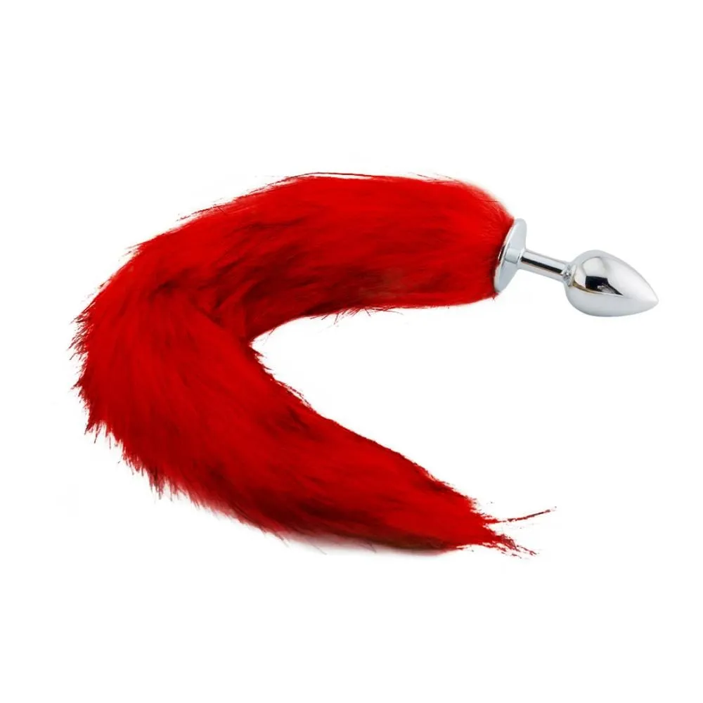 15 Tail Multi Color Fox Stainless steel Plug