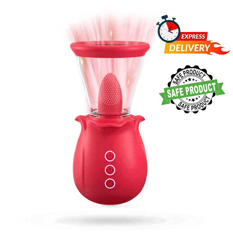 2 in 1 Multiple Stimulation Upgrade Rose Vibrator