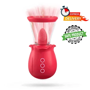 2 in 1 Multiple Stimulation Upgrade Rose Vibrator