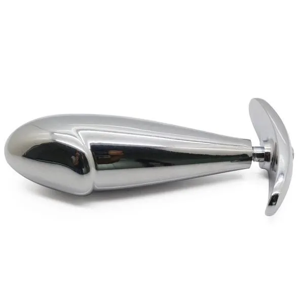 2.7 and 3.9 Stylish Jeweled Silver Plug