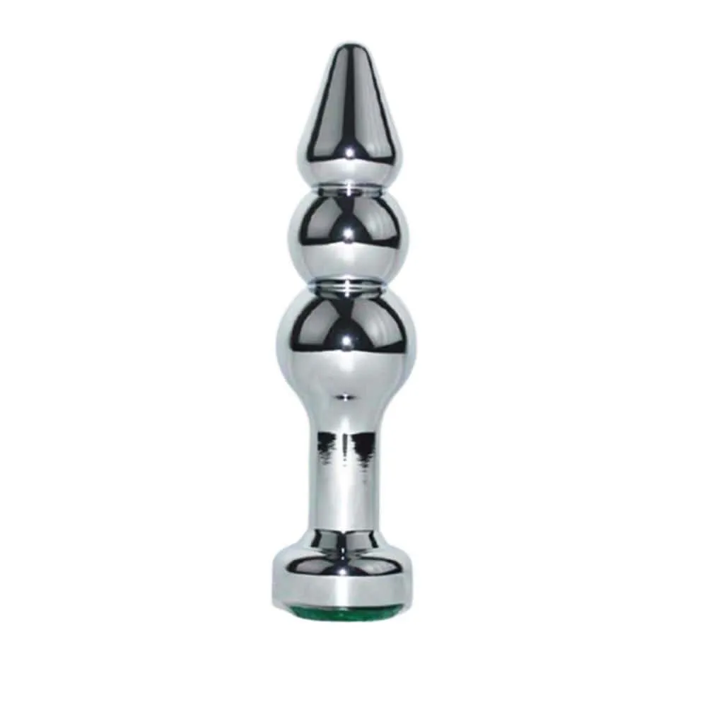 3 Beads with Pointed Head 4 Metal Plug