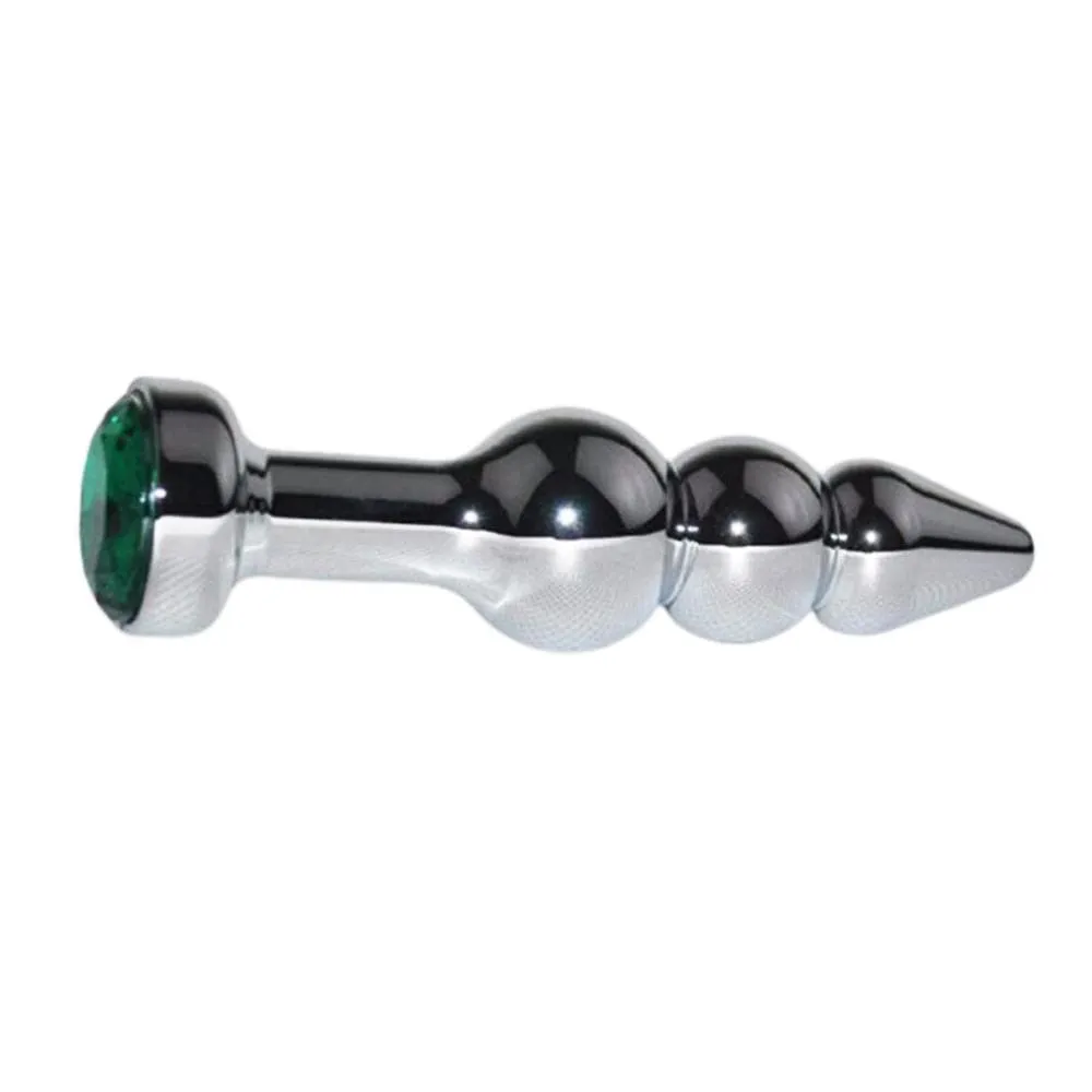 3 Beads with Pointed Head 4 Metal Plug