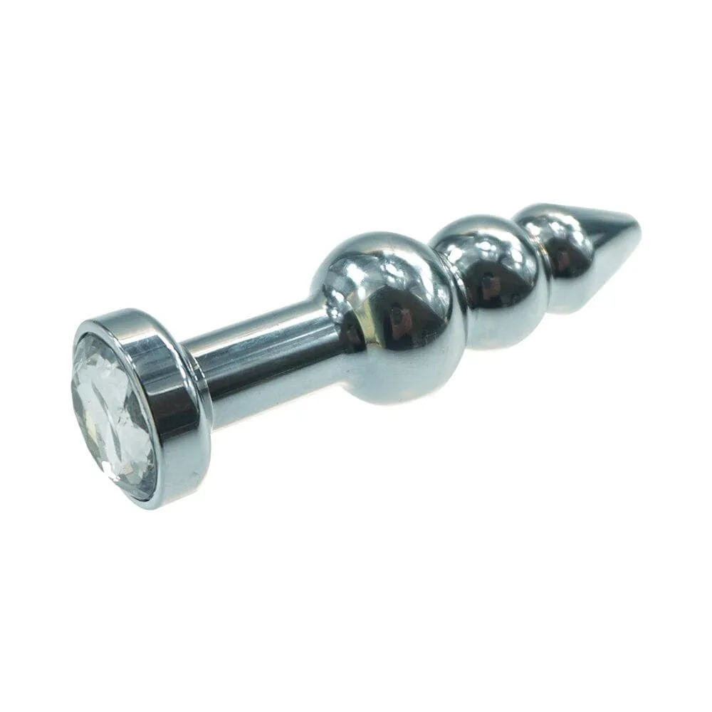 3 Beads with Pointed Head 4 Metal Plug