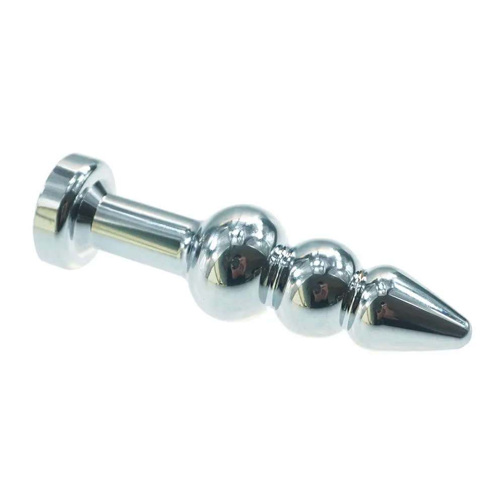 3 Beads with Pointed Head 4 Metal Plug