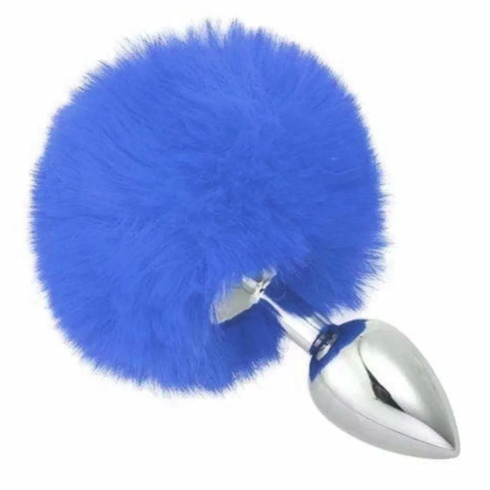 3 Bunny Tail Plug Stainless Steel