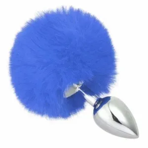 3 Bunny Tail Plug Stainless Steel