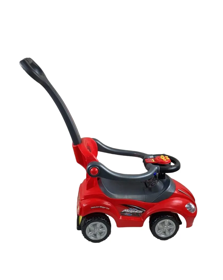 3-in-1 Deluxe Mega Push Ride on Car