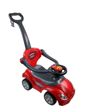3-in-1 Deluxe Mega Push Ride on Car