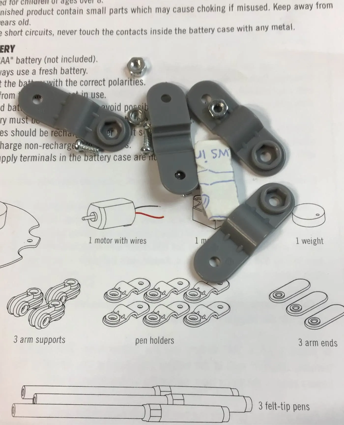 4M Doodling Robot