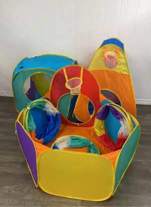 5 Piece Ball Pit Tent With Tunnels