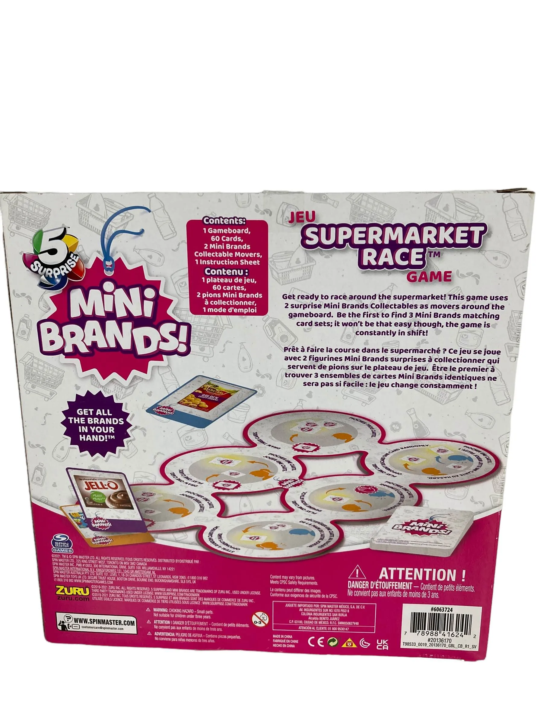 5 Surprise Supermarket Race Game