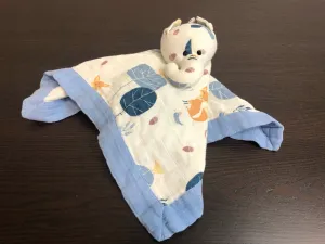 Aden   Anais Cotton Muslin Lovey Security Blanket, Elephant