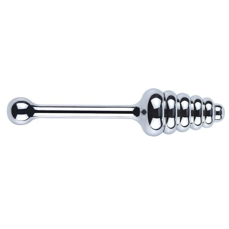 Aluminum Grip Anal Plug Erotic