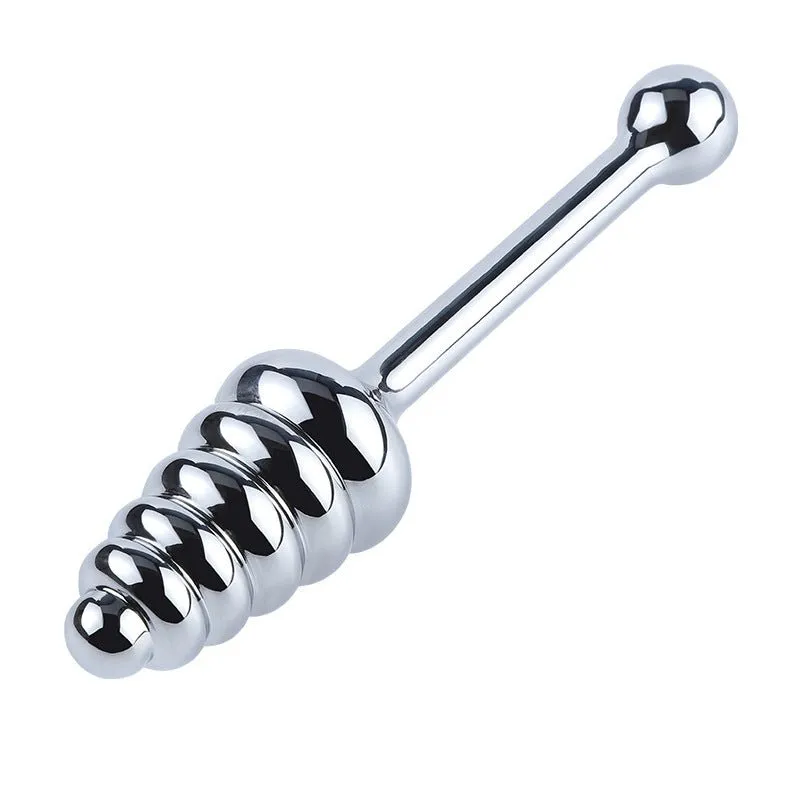 Aluminum Grip Anal Plug Erotic