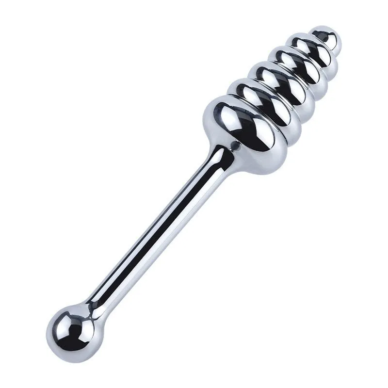 Aluminum Grip Anal Plug Erotic