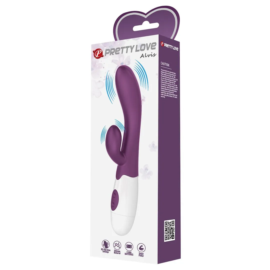 Alvis Rabbit Vibrator – Purple