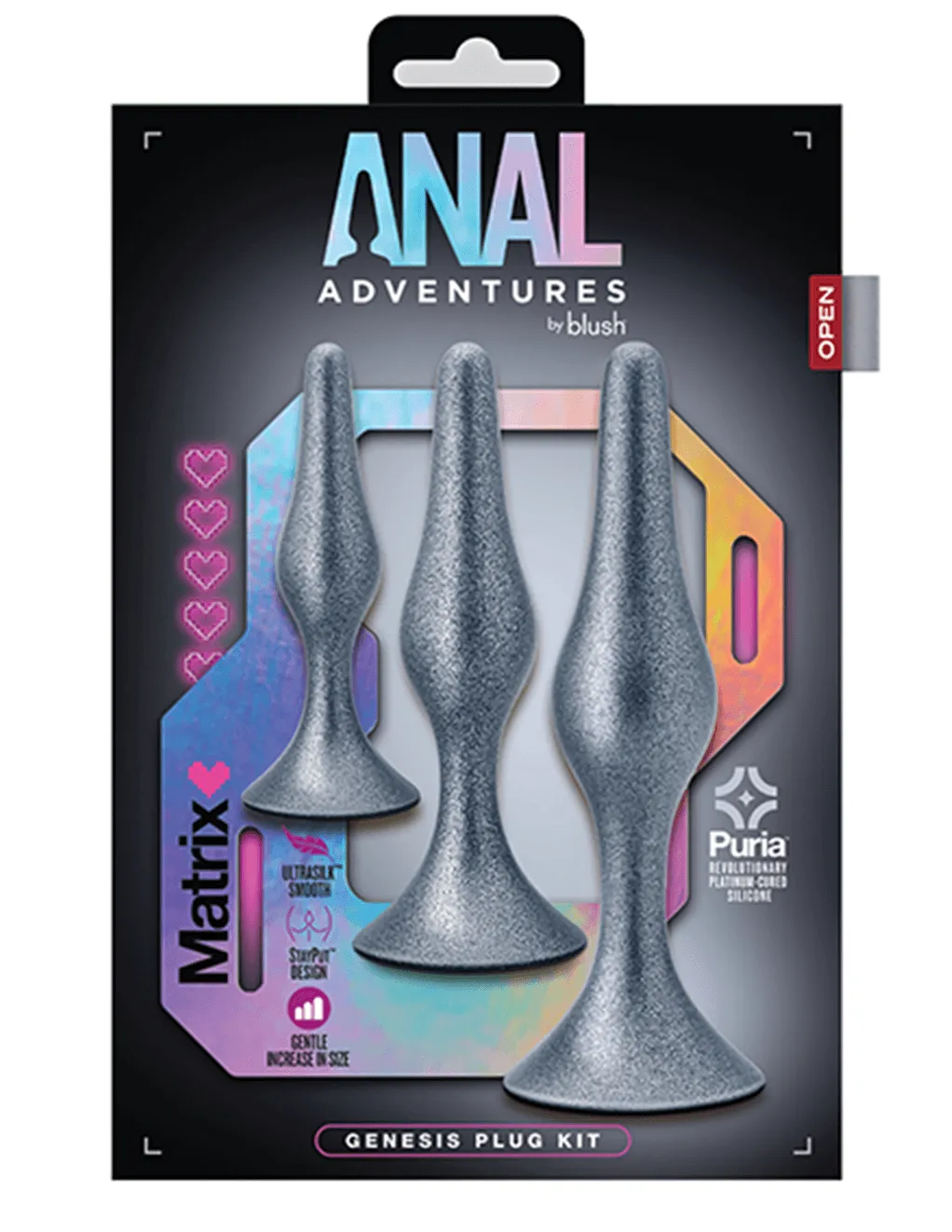 Anal Adventures Genesis Plug Kit
