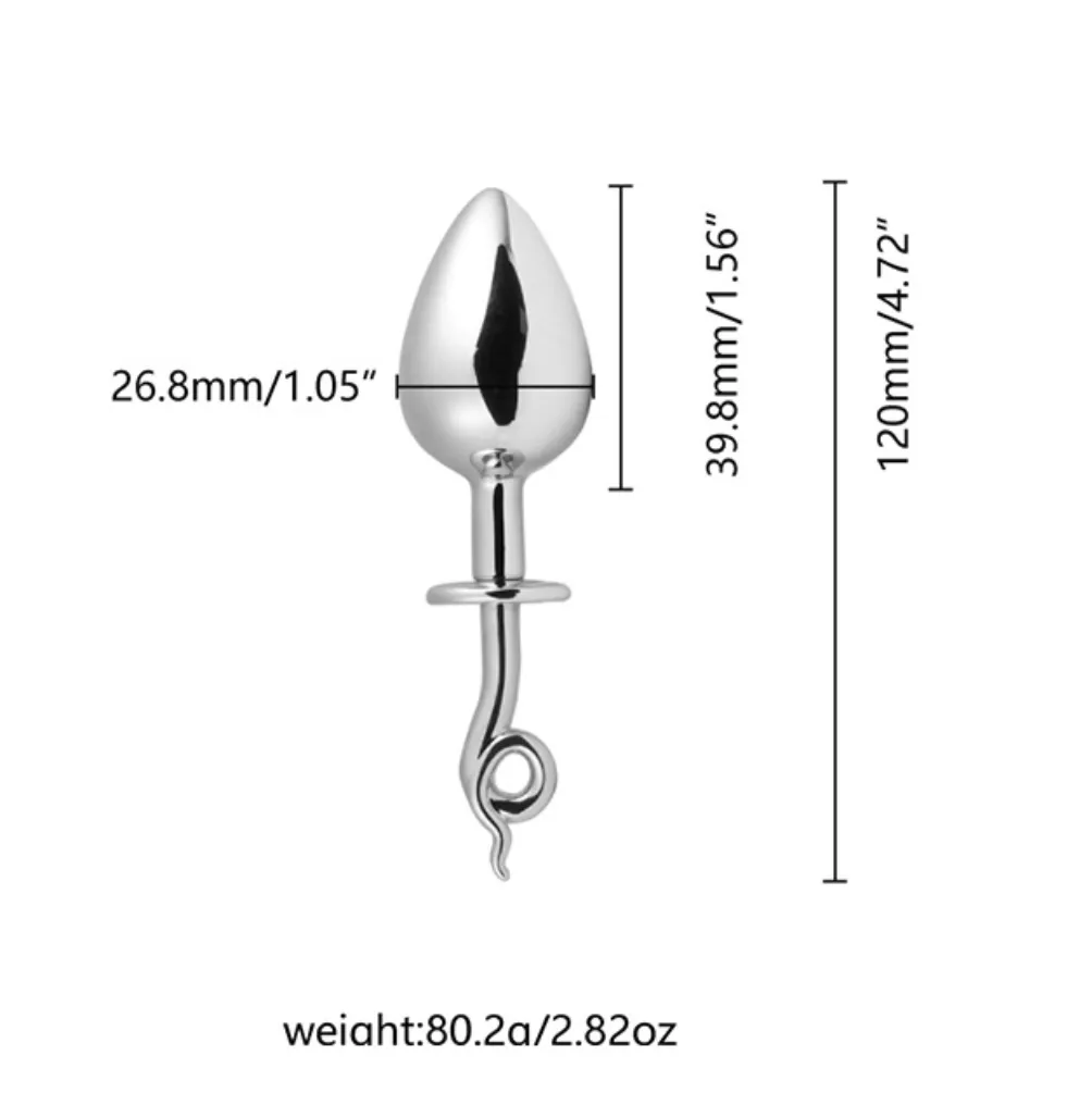 Anal Plug for Backyard Erotic Tail