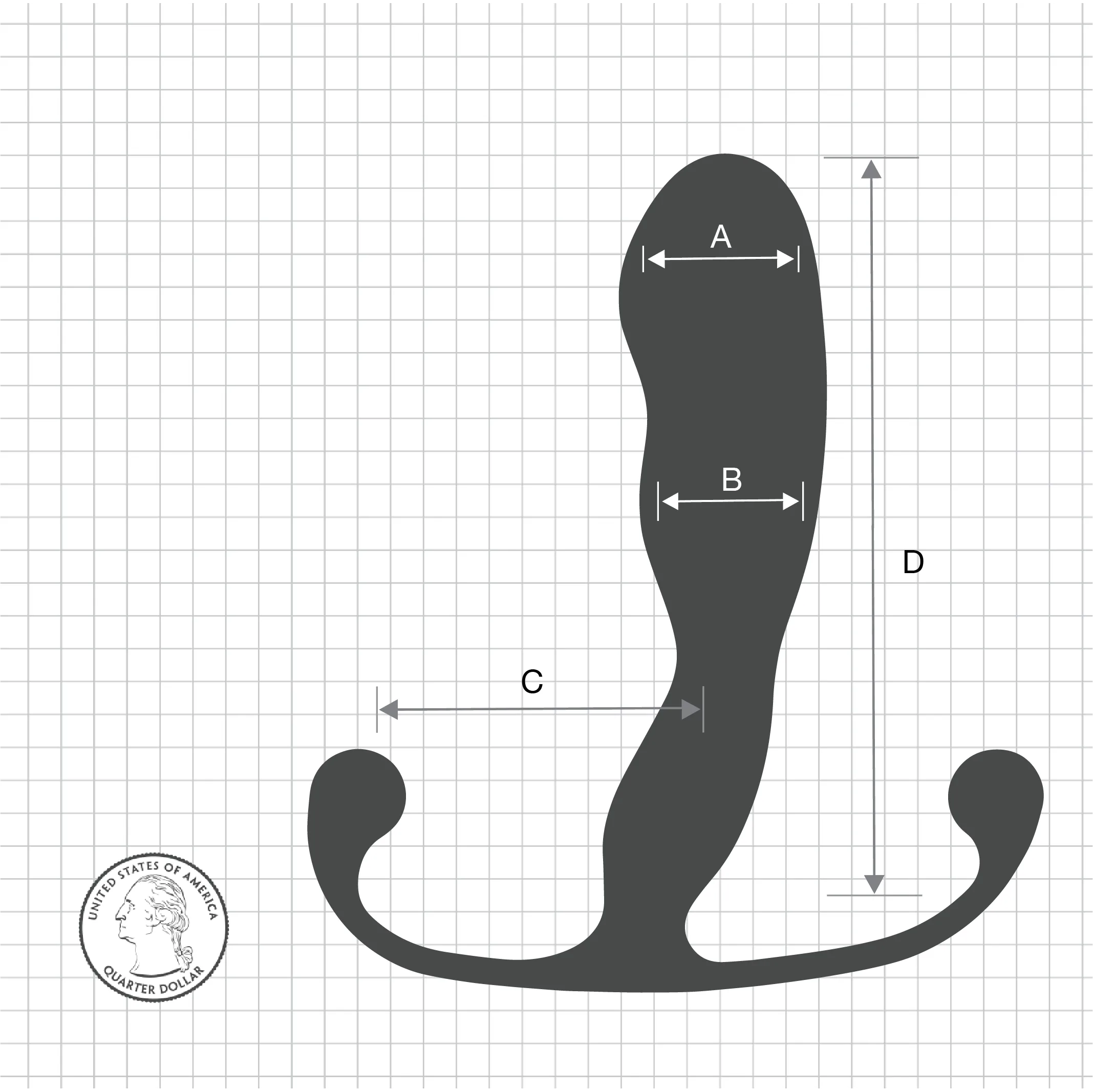 Aneros Helix Trident Hands-Free Prostate Stimulator