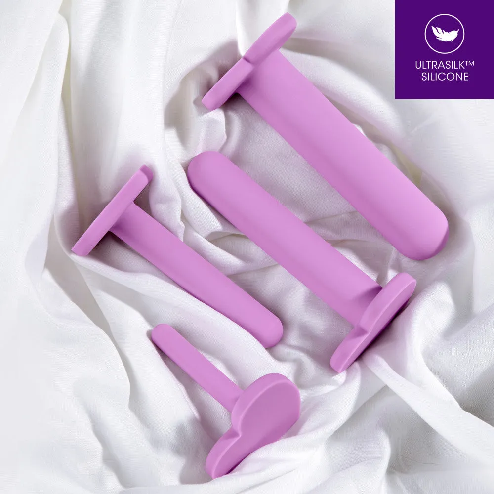 Blush Wellness 4-Piece Dilator Kit for Vaginal. Anal Opening & Depth