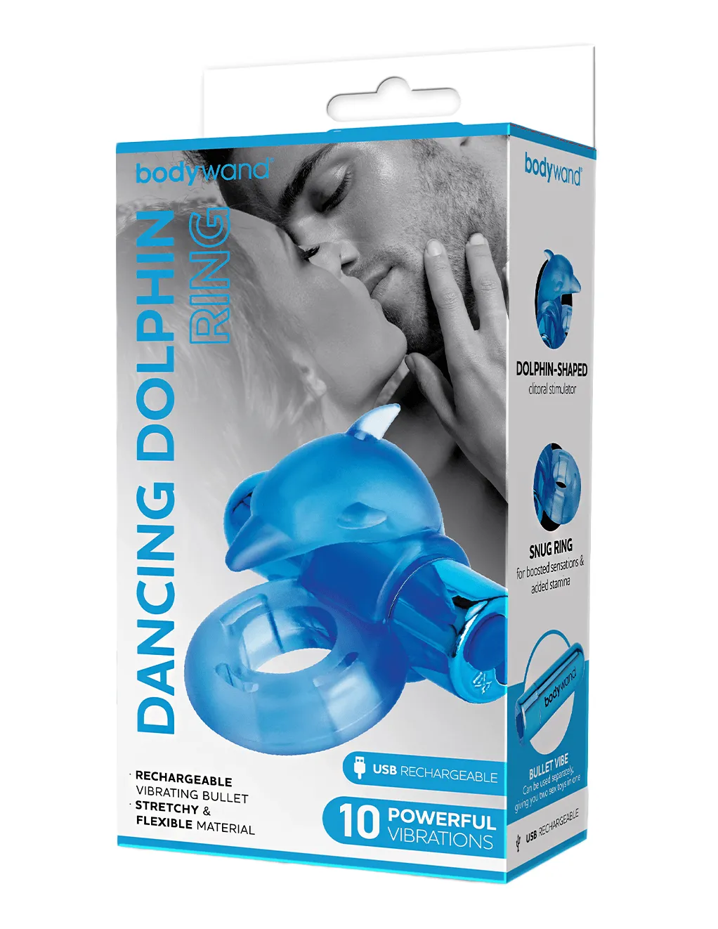 Bodywand Rechargeable Dancing Dolphin Ring