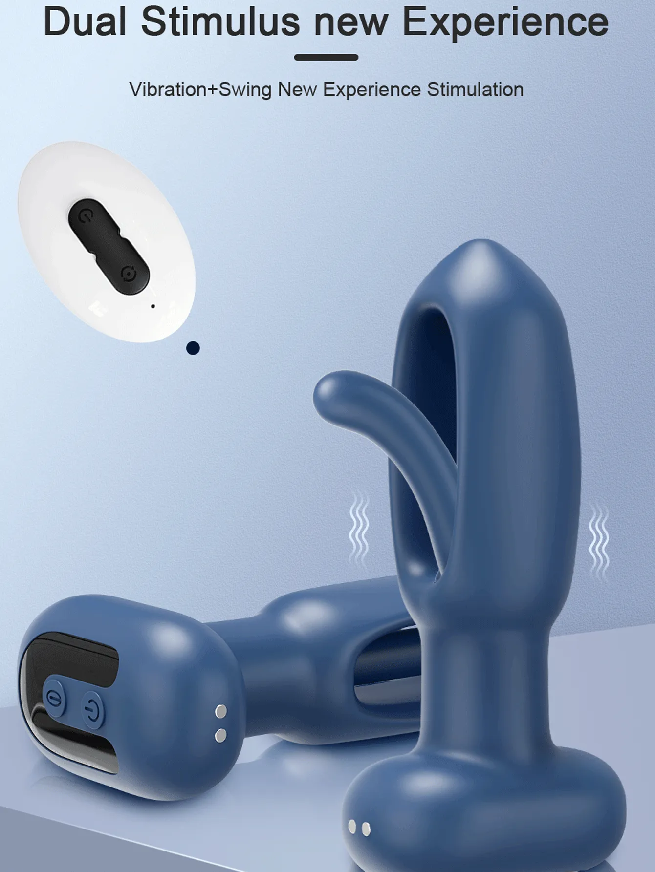 Booty Flicker Silent Vibrating Butt Plug | Unisex | Flapping Stimulation