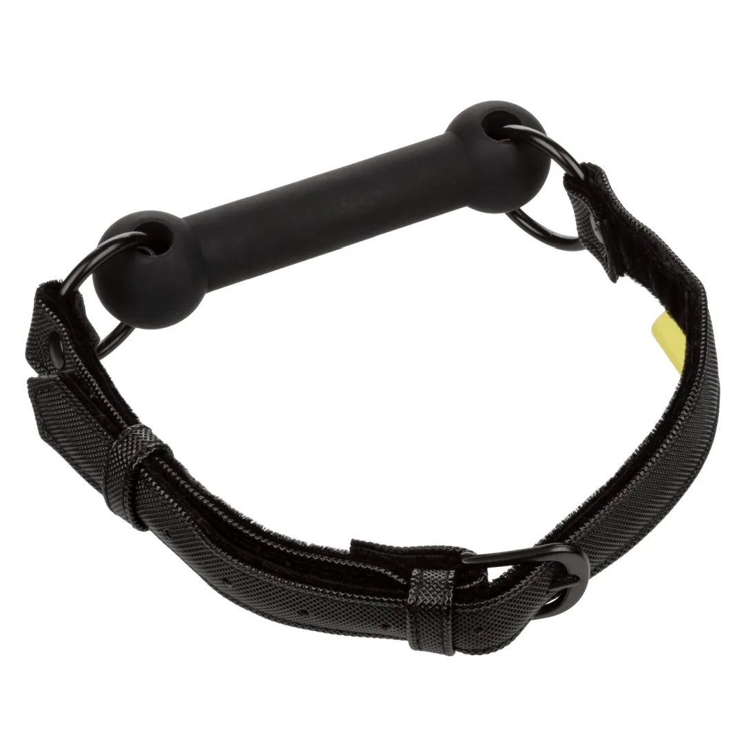 Boundless Black Silicone Bar Gag