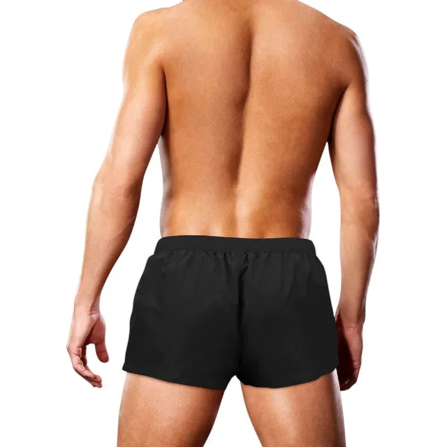 Boxeri de înot bărbați PROWLER Swim Trunk Oversized Paw. cu design labă cu steag Pride. culoare negru. mărime S