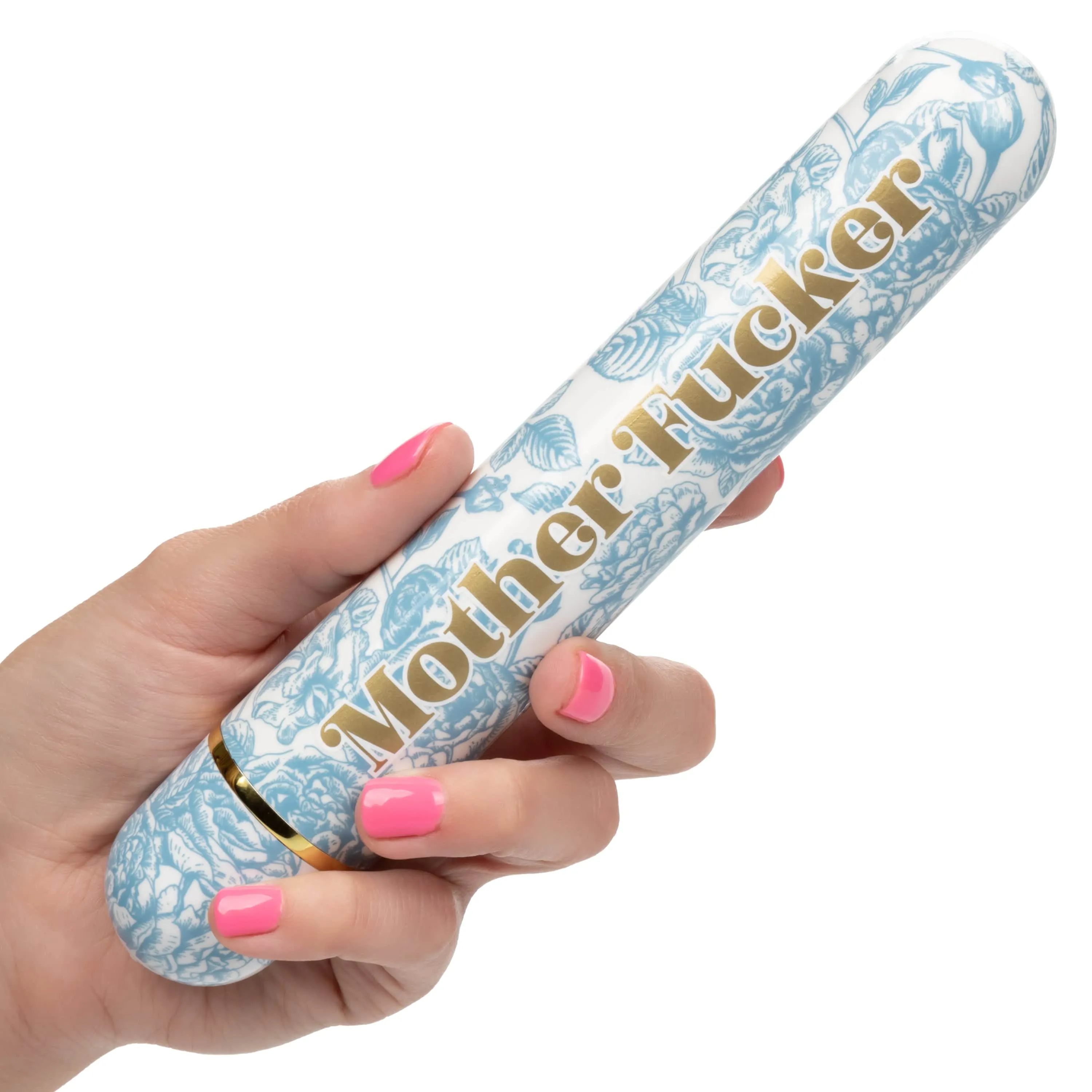 California Exotics - Naughty Bits Mother Fucker Personal Vibrator (Blue)