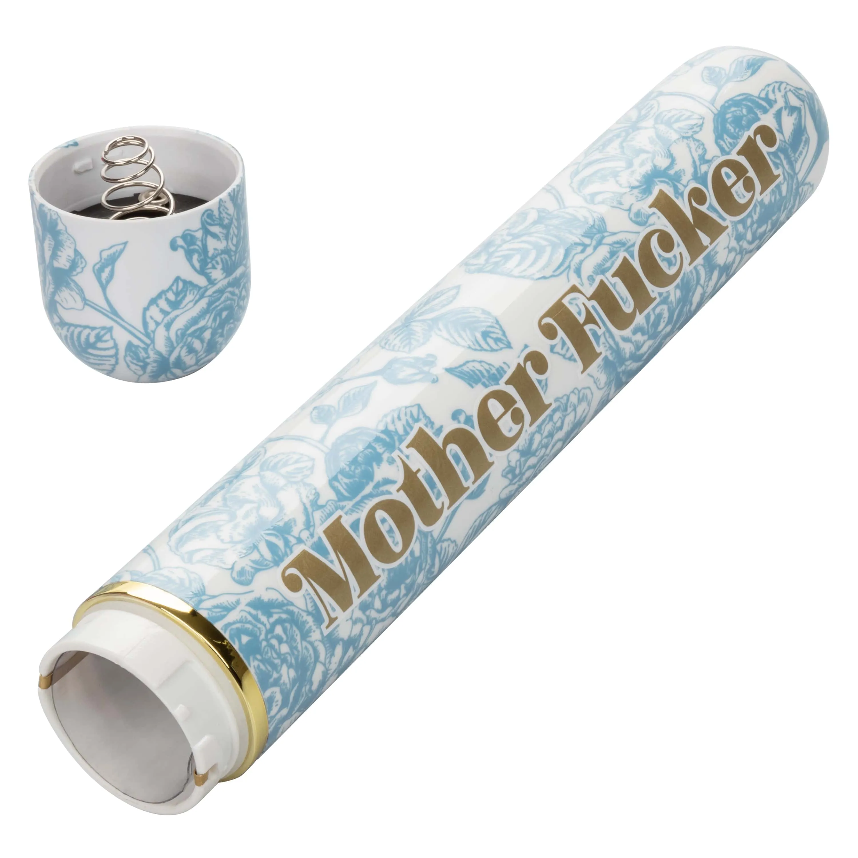 California Exotics - Naughty Bits Mother Fucker Personal Vibrator (Blue)