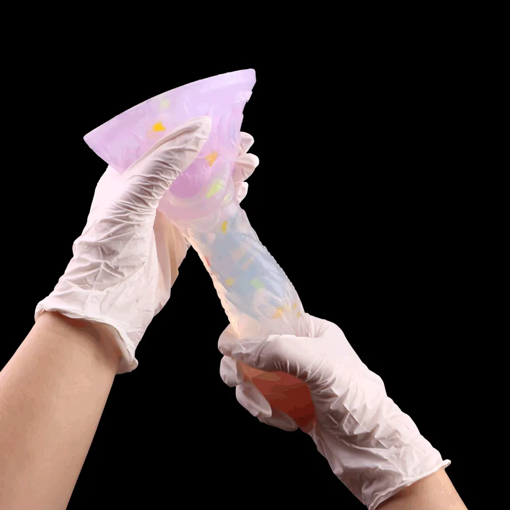 Clear Dildo Monsterdildo Butt Plug - Fantasy Dragon Penis Suction Cup Women Masturbator