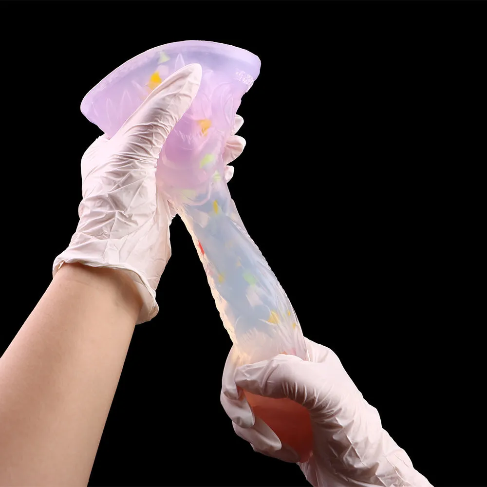 Clear Dildo Monsterdildo Butt Plug - Fantasy Dragon Penis Suction Cup Women Masturbator