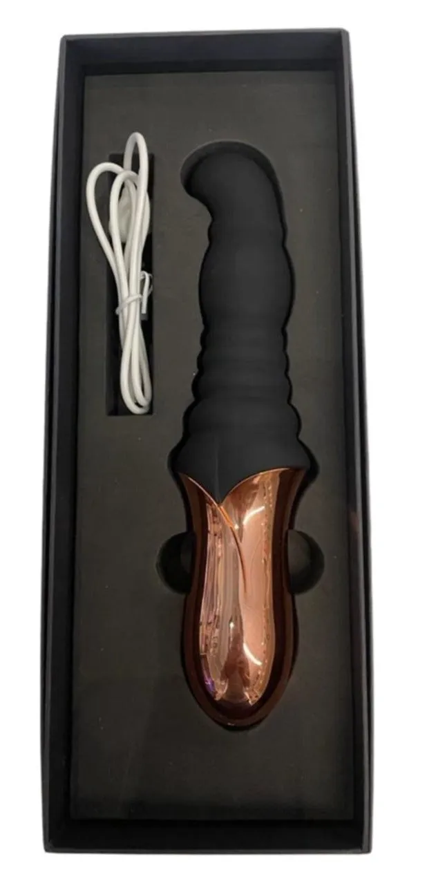 Come Closer Dildo Thruster | Rose Gold  | Ultra Quiet  | G Spot | USB Magnetic