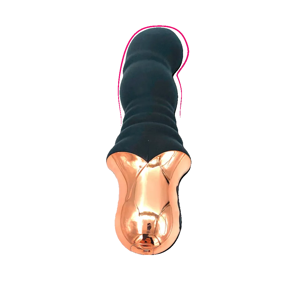 Come Closer Dildo Thruster | Rose Gold  | Ultra Quiet  | G Spot | USB Magnetic