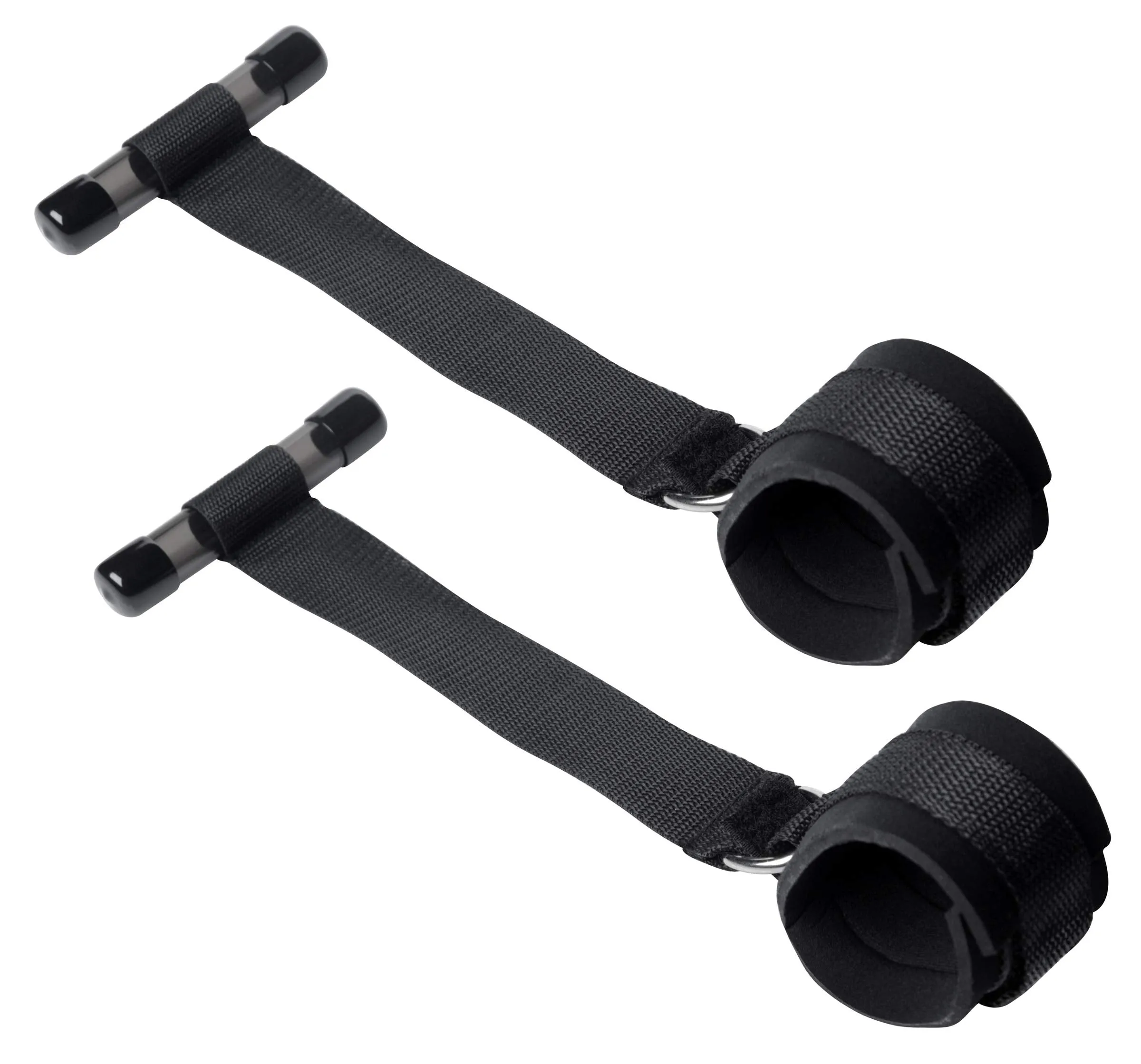 Come Closer Over The Door Cuffs | Black | Fetish