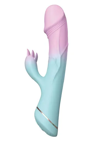 Cotton Candy Jaw Breaker Silicone Vibrator