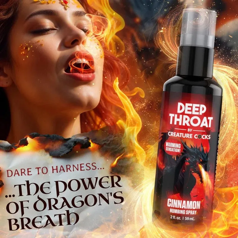 Creature Cocks Deep Throat Numbing Spray Cinnamon by XR
