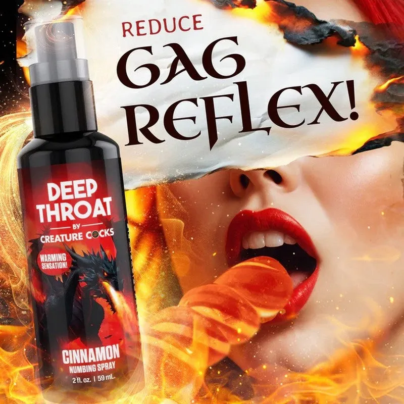 Creature Cocks Deep Throat Numbing Spray Cinnamon by XR