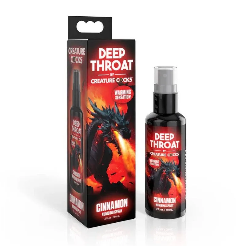 Creature Cocks Deep Throat Numbing Spray Cinnamon by XR