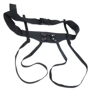 Crown Harness. Black Leather