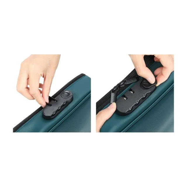Cutie pentru jucării sexuale DORCEL Discreet Box. cu lacăt cu cifru. design discret și aspect premium. culoare verde