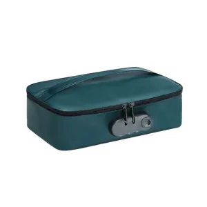 Cutie pentru jucării sexuale DORCEL Discreet Box. cu lacăt cu cifru. design discret și aspect premium. culoare verde